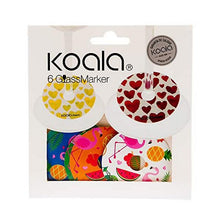 Carica l'immagine nel visualizzatore di Gallery, Identificatore per Calici Koala Flamingo (6 pcs) Plastica - New Shop Generation