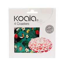 Carica l'immagine nel visualizzatore di Gallery, Sottobicchieri Koala Toucan (4 pcs) Plastica - New Shop Generation