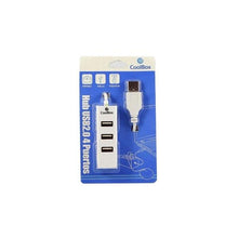 Carica l'immagine nel visualizzatore di Gallery, Hub USB 3 Porte CoolBox HUBCOO190 Bianco - New Shop Generation