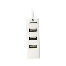 Carica l'immagine nel visualizzatore di Gallery, Hub USB 3 Porte CoolBox HUBCOO190 Bianco - New Shop Generation