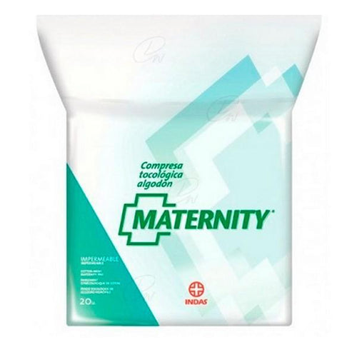 Assorbenti Ostetrici di Cotone Maternity Indasec (20 uds) - New Shop Generation