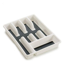 Carica l'immagine nel visualizzatore di Gallery, Vassoio Portaposate Bianco Plastica (36 x 5 x 26,2 cm) - New Shop Generation