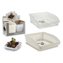 Carica l'immagine nel visualizzatore di Gallery, Contenitore per Sistemare Multiuso Bianco Plastica (26 x 8,5 x 29 cm) - New Shop Generation
