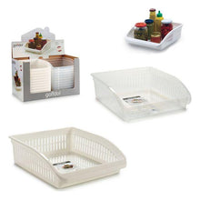 Carica l'immagine nel visualizzatore di Gallery, Contenitore per Sistemare Multiuso Bianco Plastica (26 x 8,5 x 29 cm) - New Shop Generation
