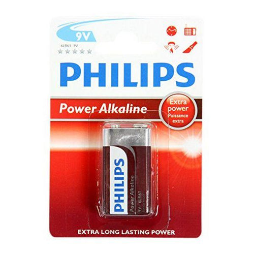 Batteria Alcalina Philips 6LR61 9V - New Shop Generation