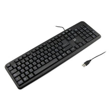 Carica l'immagine nel visualizzatore di Gallery, Tastiera Ewent EW3109 PS/2 USB Nero - New Shop Generation