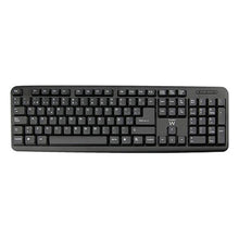 Carica l'immagine nel visualizzatore di Gallery, Tastiera Ewent EW3109 PS/2 USB Nero - New Shop Generation