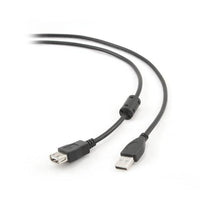 Carica l'immagine nel visualizzatore di Gallery, Cavo USB GEMBIRD CCF-USB2-AMAF-6 1,8 m Nero - New Shop Generation