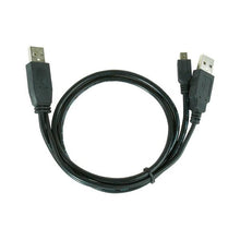 Carica l'immagine nel visualizzatore di Gallery, Cavo Doppio da USB a Mini USB GEMBIRD CCP-USB22-AM5P-3 Nero - New Shop Generation