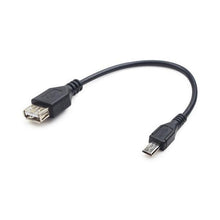 Carica l'immagine nel visualizzatore di Gallery, Cavo Prolunga USB GEMBIRD A-OTG-AFBM-03 (15 cm) Nero - New Shop Generation
