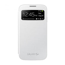 Carica l&#39;immagine nel visualizzatore di Gallery, Custodia Folio per Cellulare Samsung Galaxy S4 i9500 Bianco - New Shop Generation