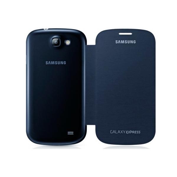 Custodia Folio per Cellulare Samsung Galaxy Express I8730 Azzurro - New Shop Generation