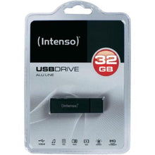 Carica l'immagine nel visualizzatore di Gallery, Pendrive INTENSO Alu Line 3521481 USB 2.0 32GB Nero - New Shop Generation