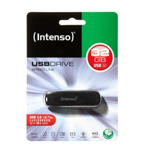 Memoria USB INTENSO 3533480 USB 3.0 32 GB Nero - New Shop Generation