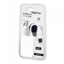 Carica l'immagine nel visualizzatore di Gallery, Hub USB 4 Porte approx! APPHT4W USB 2.0 Bianco - New Shop Generation
