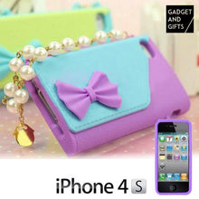 Carica l'immagine nel visualizzatore di Gallery, Custodia Borsetta con Perle per iPhone - New Shop Generation