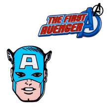 Carica l'immagine nel visualizzatore di Gallery, Chiusura Captain America The Avengers Azzurro - New Shop Generation