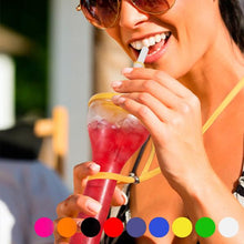 Carica l&#39;immagine nel visualizzatore di Gallery, Bicchiere con Cannuccia (650 ml) 144702 - New Shop Generation