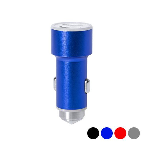 Caricabatterie USB per Auto con Martello Frangivetro 2100 mAh 145587 - New Shop Generation