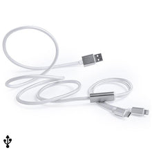 Carica l'immagine nel visualizzatore di Gallery, Cavo da USB a Micro USB e Lightning (120 cm) 145786 - New Shop Generation