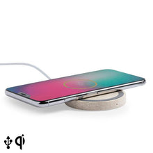Carica l&#39;immagine nel visualizzatore di Gallery, Caricabatterie Senza Fili Smartphone Qi 16535 Paglia di grano Abs - New Shop Generation