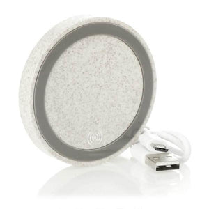 Caricabatterie Senza Fili Smartphone Qi 16535 Paglia di grano Abs - New Shop Generation