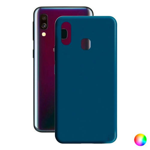 Custodia per Cellulare Samsung Galaxy A40 Contact Silk TPU - New Shop Generation