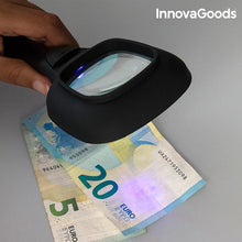 Carica l'immagine nel visualizzatore di Gallery, Lente di Ingrandimento con Luce LED e Ultravioletta 3X InnovaGoods - New Shop Generation