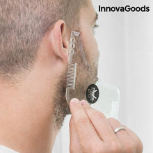 Carica l'immagine nel visualizzatore di Gallery, Modello per Radersi la Barba Hipster Barber InnovaGoods - New Shop Generation