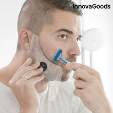 Carica l'immagine nel visualizzatore di Gallery, Modello per Radersi la Barba Hipster Barber InnovaGoods - New Shop Generation