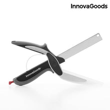 Carica l'immagine nel visualizzatore di Gallery, Coltello-Forbici con Mini Tagliere Integrato InnovaGoods - New Shop Generation