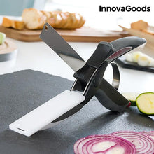 Carica l'immagine nel visualizzatore di Gallery, Coltello-Forbici con Mini Tagliere Integrato InnovaGoods - New Shop Generation