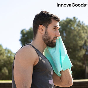 Asciugamano Sportivo a Raffreddamento Istantaneo Effetto Ghiaccio InnovaGoods - New Shop Generation