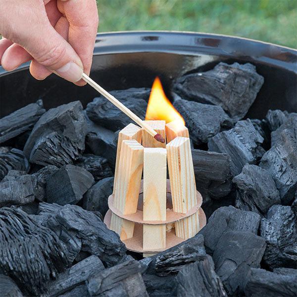 Accendifuoco di Legno per Barbecue BBQ Classics - New Shop Generation