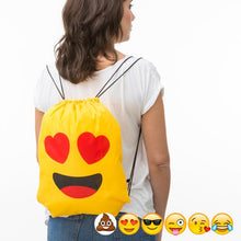 Carica l'immagine nel visualizzatore di Gallery, Zaino a Sacca con Corde Emoticon - New Shop Generation