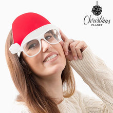 Carica l'immagine nel visualizzatore di Gallery, Occhiali con Cappello di Babbo Natale Christmas Planet - New Shop Generation
