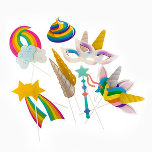 Accessori per Photocall UnicornTh3 Party (Pacco da 12) - New Shop Generation