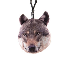 Carica l'immagine nel visualizzatore di Gallery, Portachiavi di Peluche con Verso Animale Selvatico - New Shop Generation