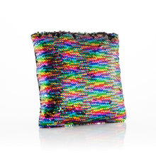Carica l'immagine nel visualizzatore di Gallery, Cuscino Magico con Paillettes Rainbow