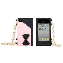 Carica l'immagine nel visualizzatore di Gallery, Custodia Borsetta con Perle per iPhone - New Shop Generation
